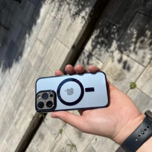 Modr&yacute; Magsafe kryt iPhone 13 pro komplet