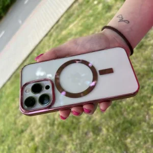 Magsafe ochrann&yacute; kryt růžov&yacute; 13 pro
